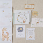 Personalised Born to be Loved Hardback Book with Height Chart Gift Set