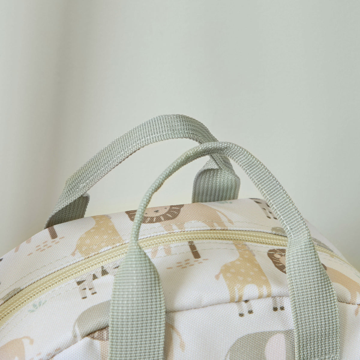 Personalised Neutral Safari Medium Backpack