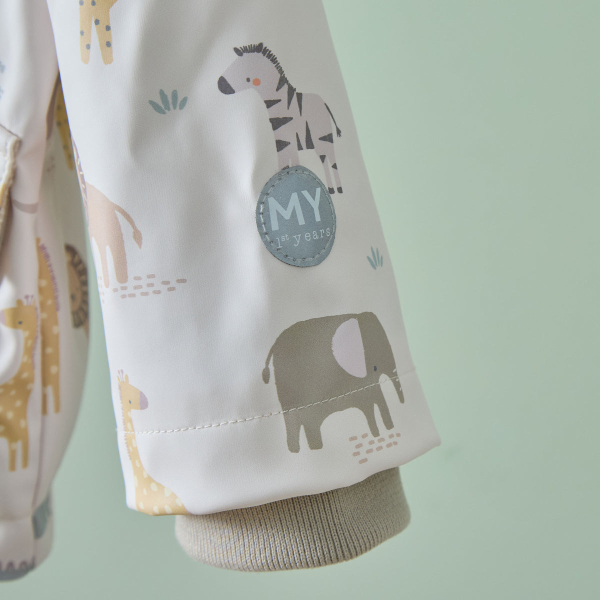 Personalised Neutral Safari Raincoat
