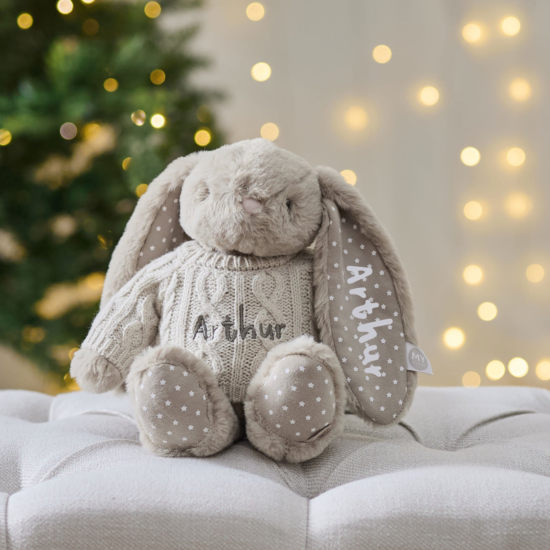 Personalised Bunny Christmas Jumper