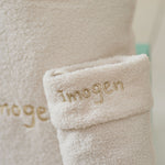 Personalised Cream Borg Sack and Stocking Gift Set