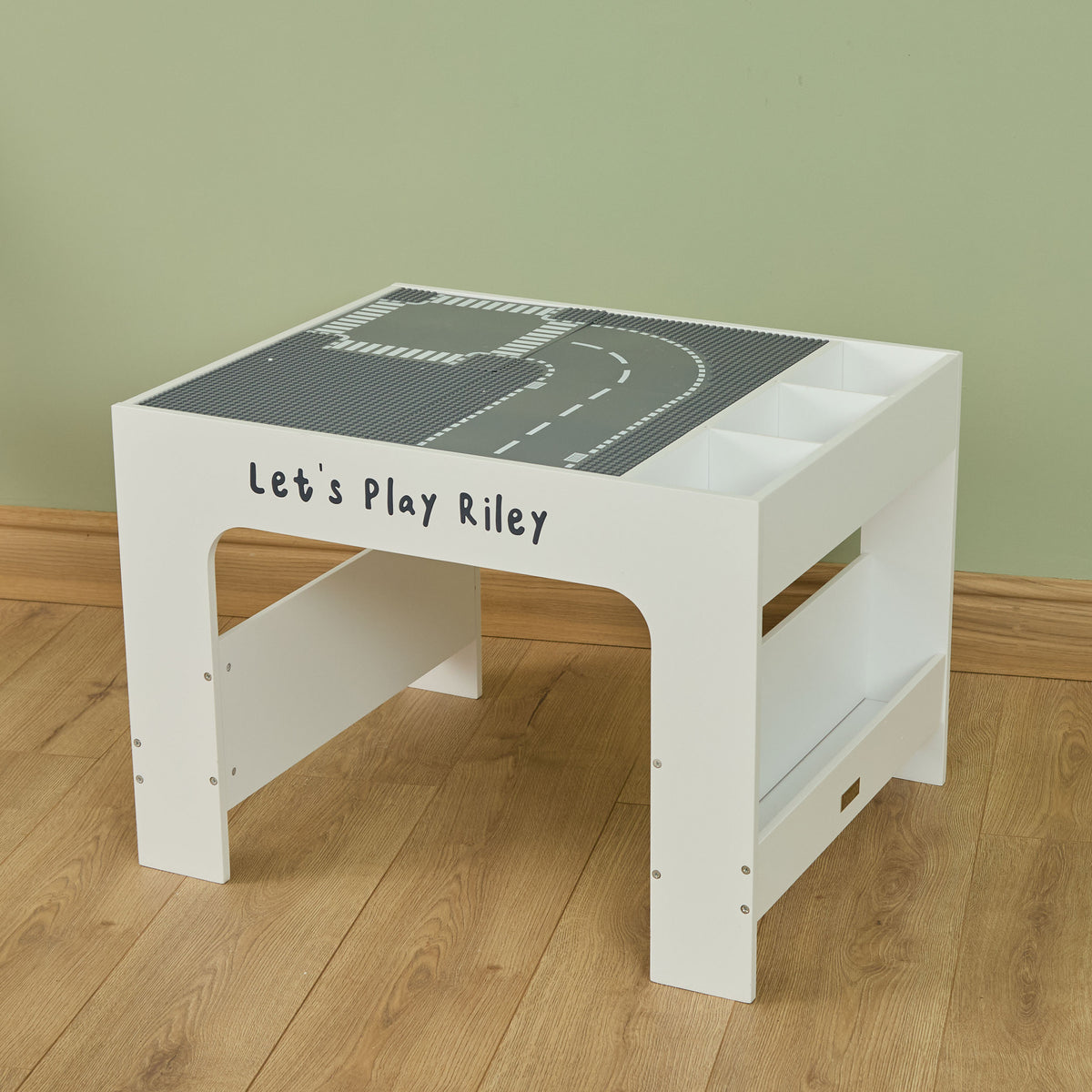 Personalised Activity Blackboard Table with Storage