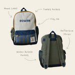 Personalised Busy Being Kids Big Backpack