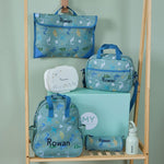 Personalised Khaki Dino Ultimate Back To School Set