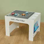 Personalised Activity Blackboard Table with Storage