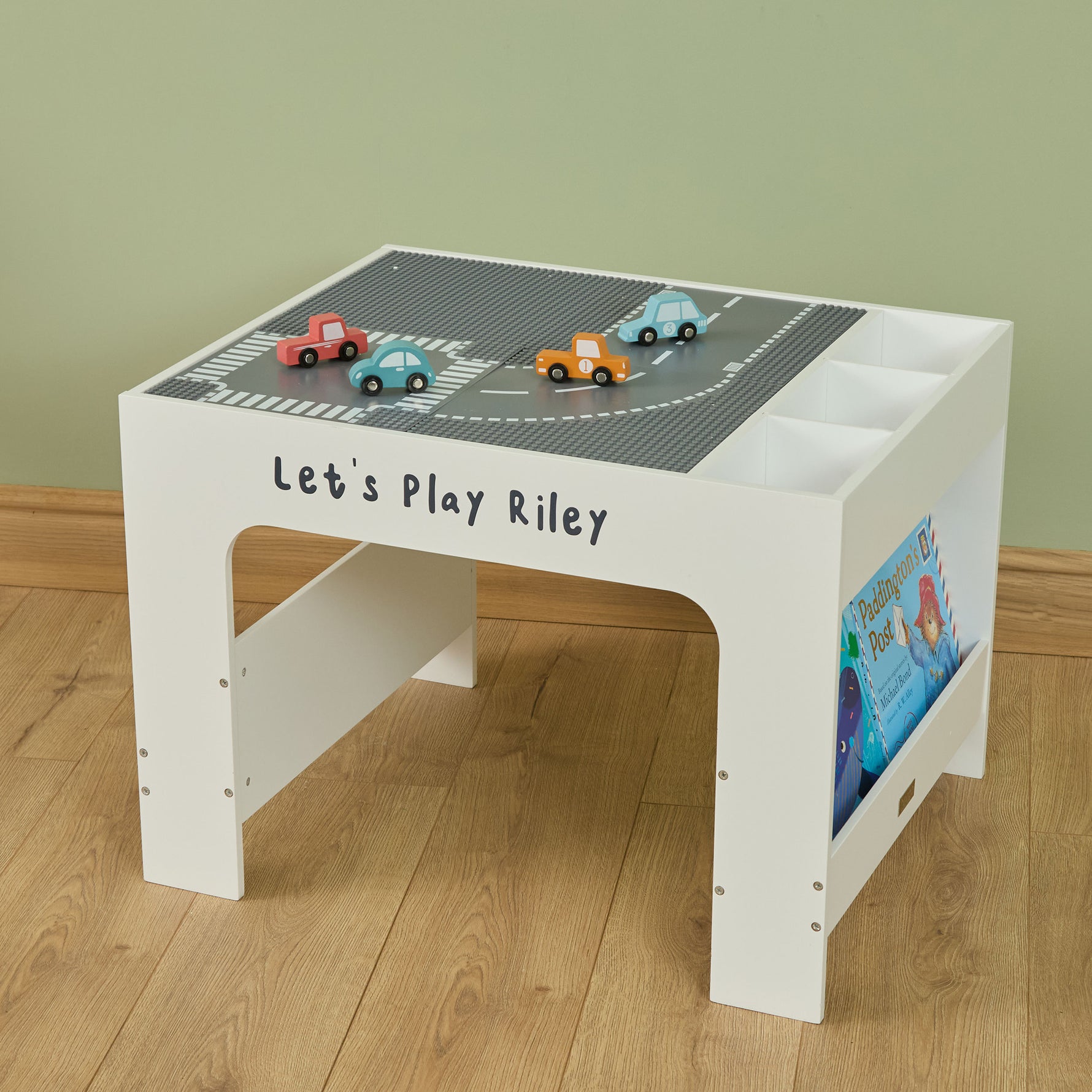 Personalised Activity Blackboard Table with Storage