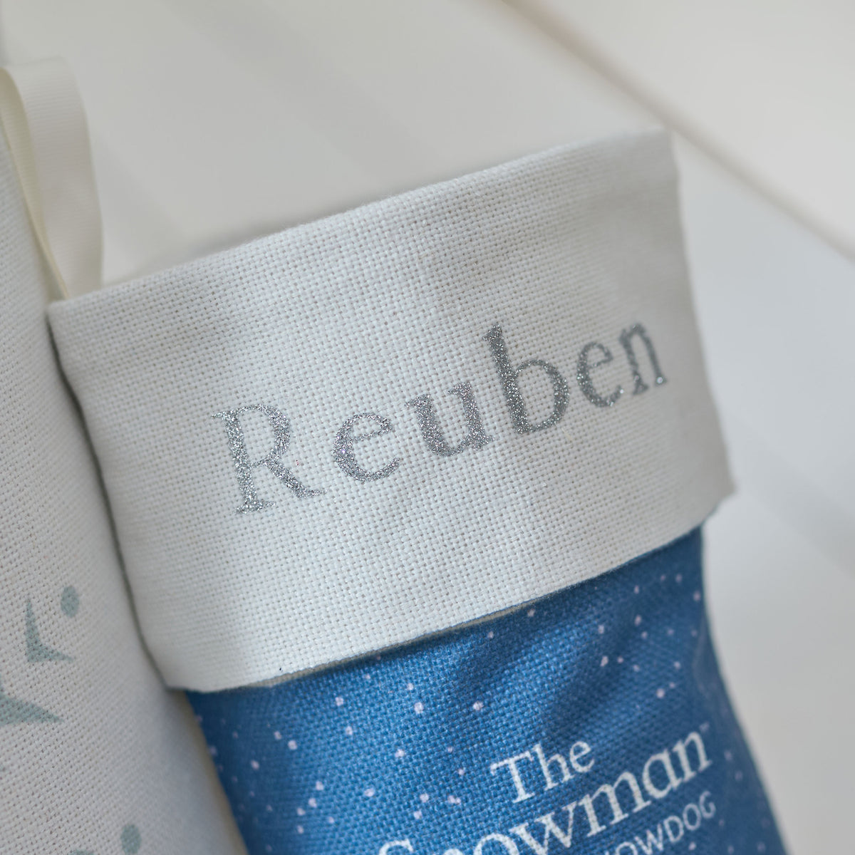 Personalised The Snowman™ and Snowdog Christmas Sack and Stocking Gift Set