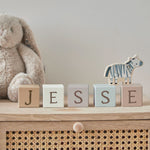 Personalised Baby Name Blocks - Neutrals