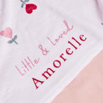 Personalized Little and Loved Fleece Blanket