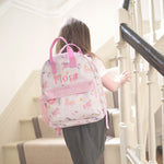 Personalised Unicorn Grab Medium Backpack