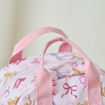 Personalised Bow Grab Mini Backpack