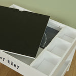 Personalised Activity Blackboard Table with Storage