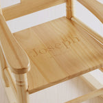 Personalised Traditional Wooden Rocking Chair