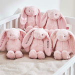 Personalised Pink Bunny Soft Toy - Embroidered