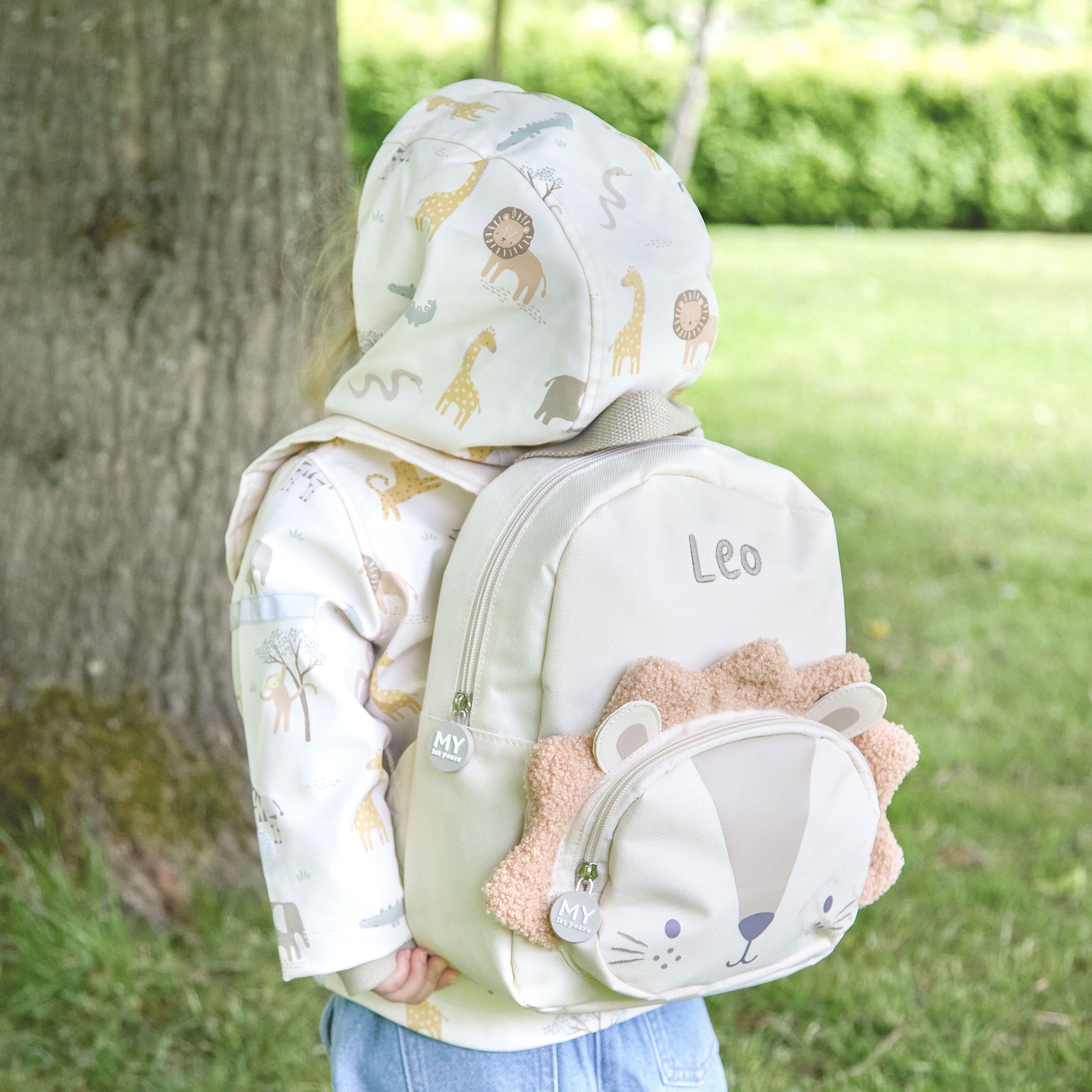 Personalised Lion Mini Backpack