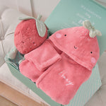 Personalised Strawberry Snuggle & Cuddle Gift Set