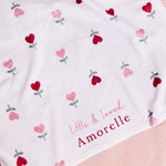 Personalized Little and Loved Fleece Blanket