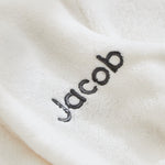 Personalized Ivory Fleece Robe with Ears