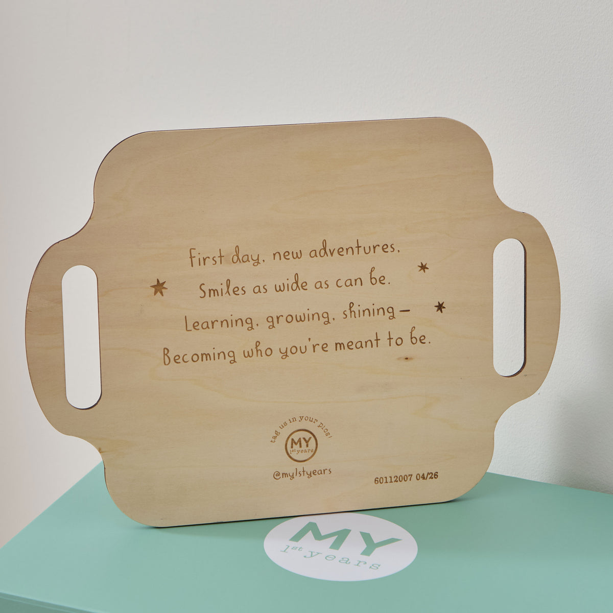 Personalised My 1st Day of School Customisable Board FSC®