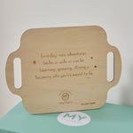 Personalised My 1st Day of School Customisable Board FSC®