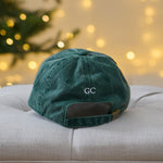 Personalised Bottle Green Vintage Cap