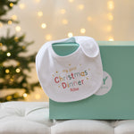Personalised My First Christmas Dinner Bib