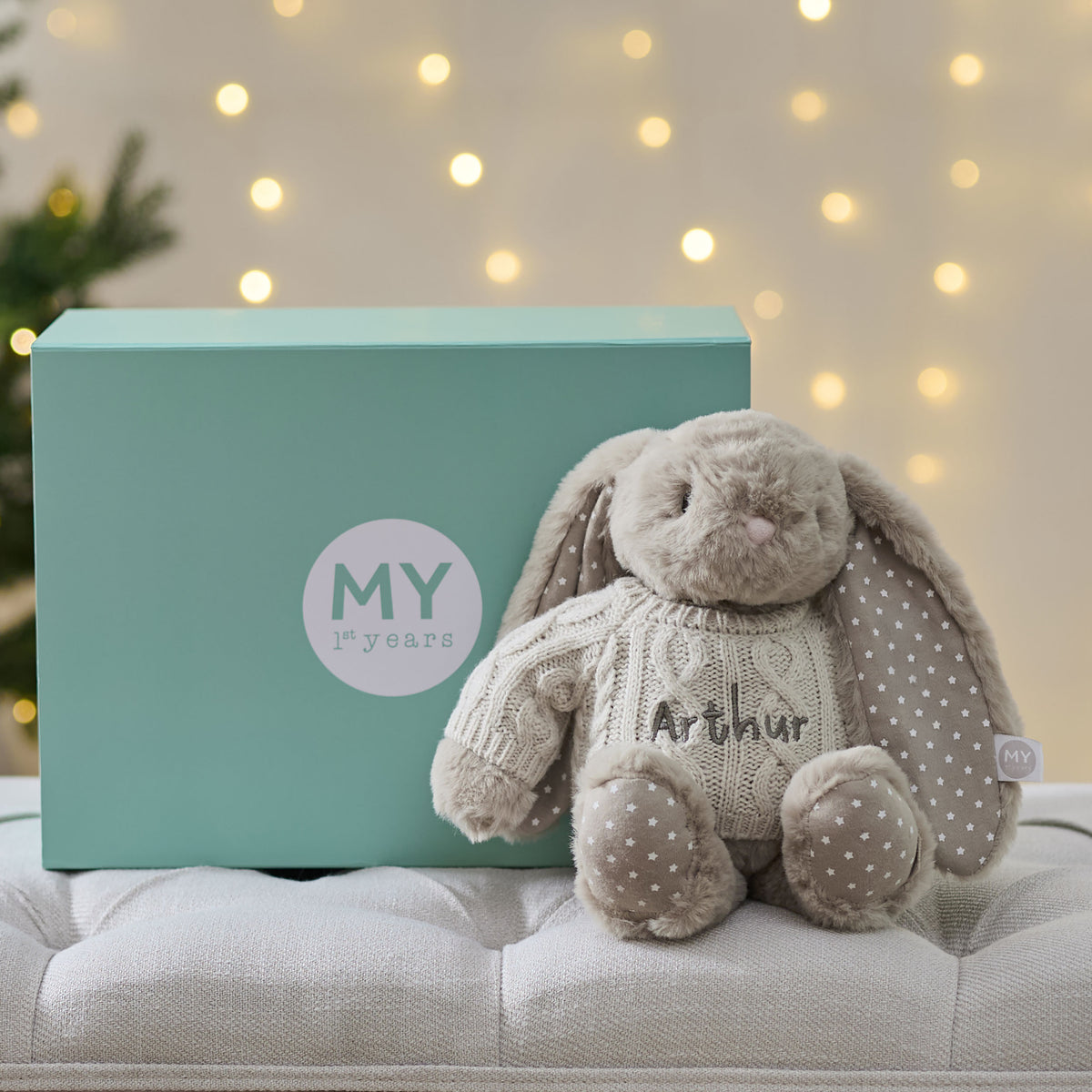 Personalised Bunny & Jumper Gift Set
