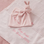 Personalized Pink New Baby Gift Set