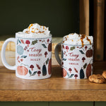 Personalised Autumn Cosy Season Children's Mug