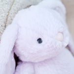 Personalised Lush Lavender Bunny Soft Toy - Embroidered