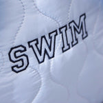My Kids Personalised Swim Quilted Medium Backpack