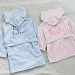 Big Sibling & Little Sibling Asset Fleece Robe Gift Set