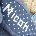 Personalised Wave Blue Bunny Soft Toy - Embroidered