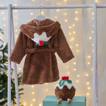 Personalised Christmas Pudding Snuggle and Cuddle Gift Set