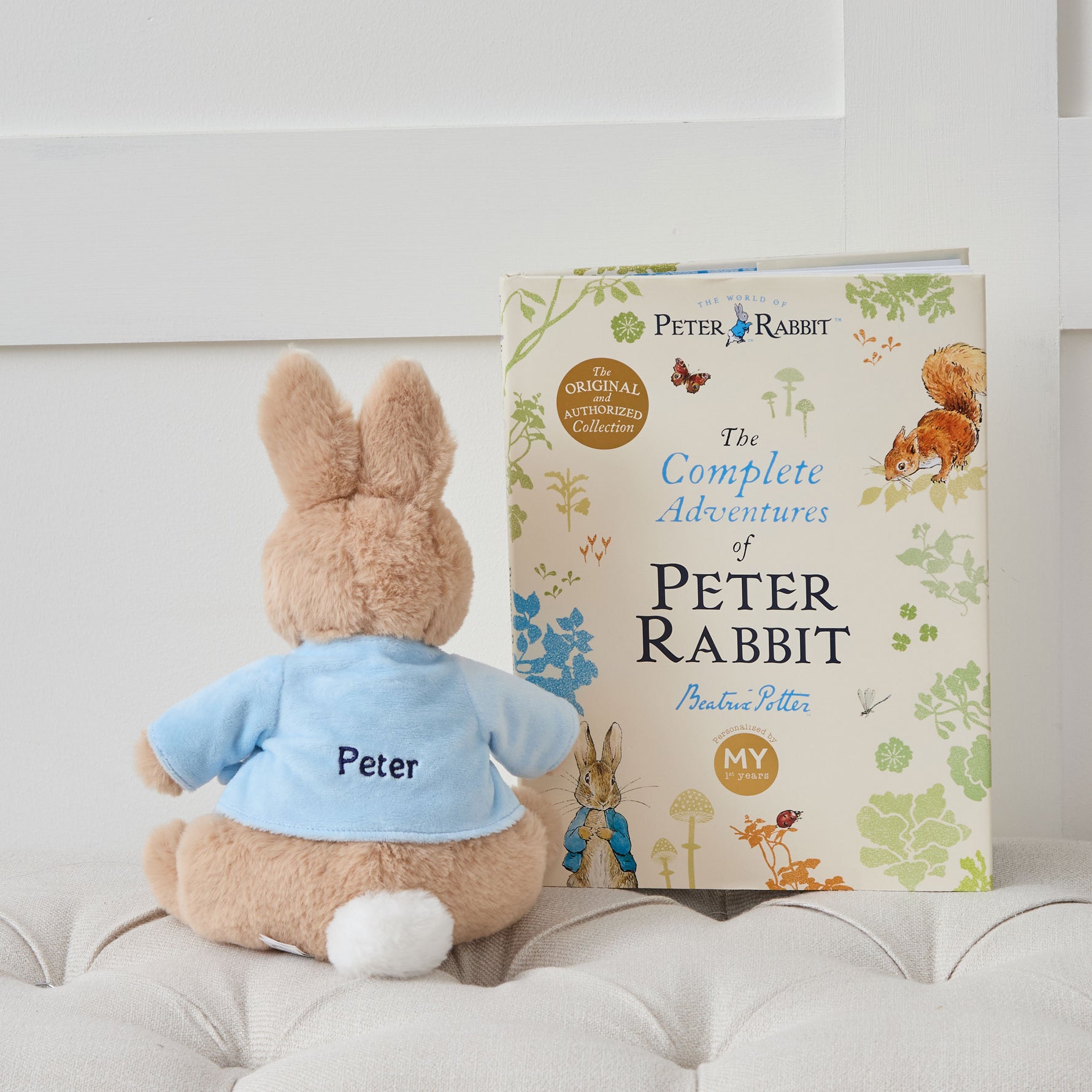Personalised Peter Rabbit Read and Snuggle Gift Set