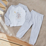 Personalised Penguin Sweet Dreams Grey Jersey Pyjamas