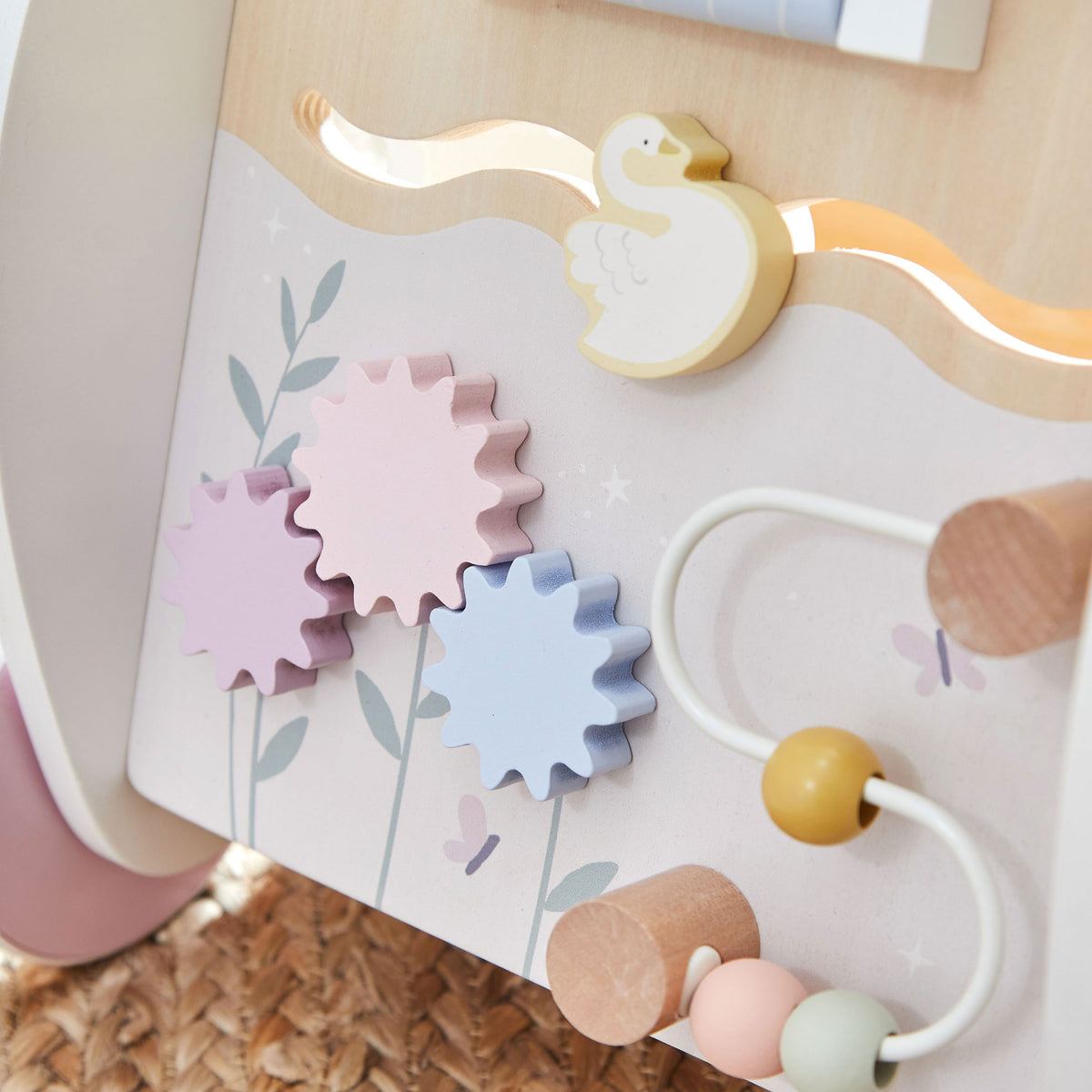 Personalised Wooden Swan Activity Walker FSC®