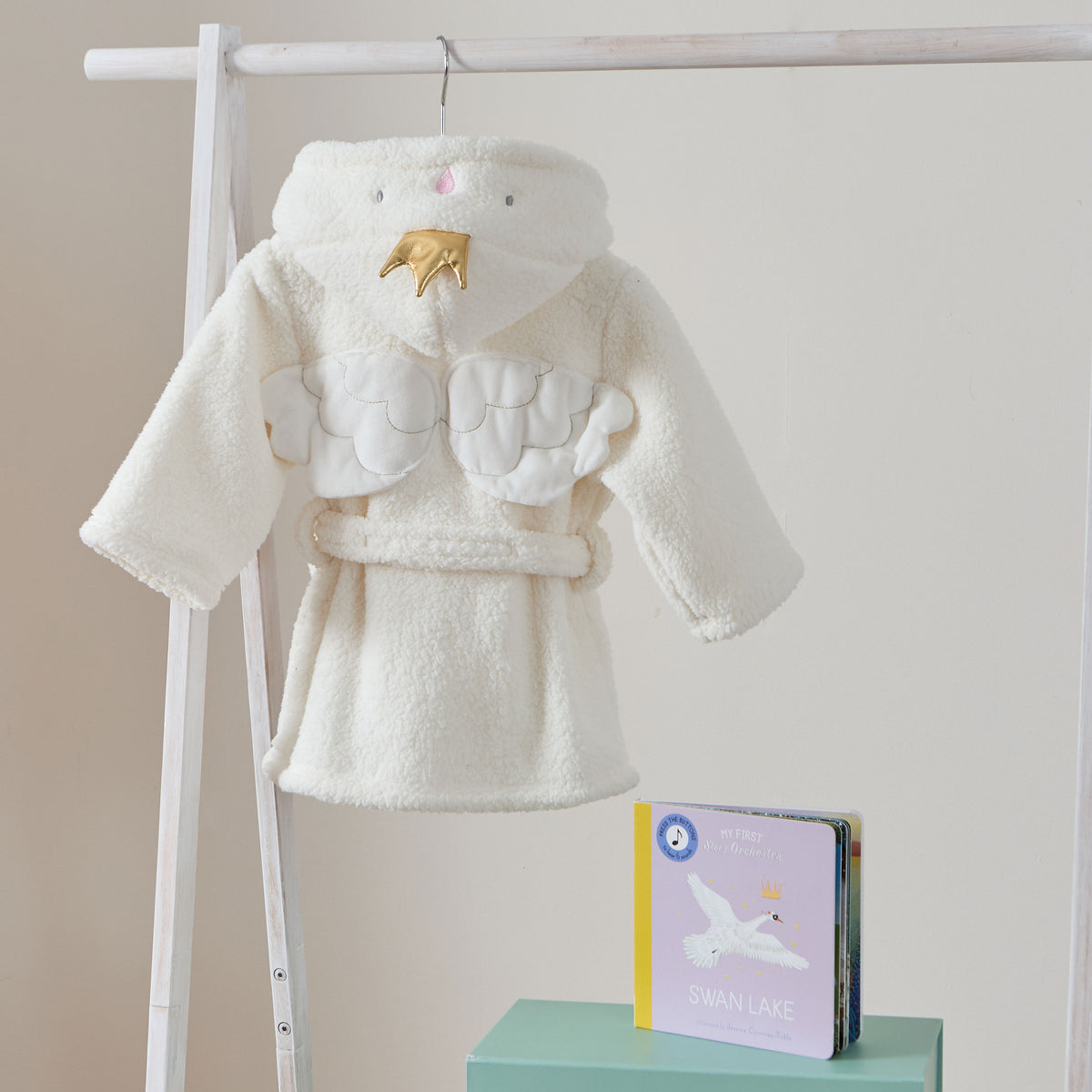 Personalised Swan Snuggle and Read Gift Set