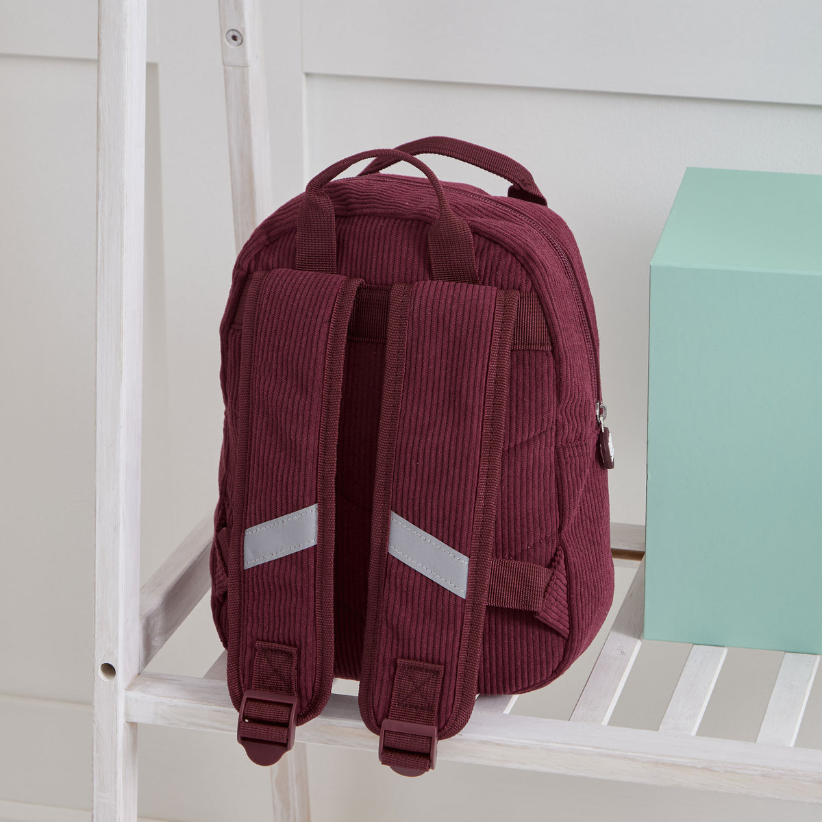 Personalised Swan Berry Mini Cord Backpack