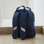 Personalised Navy Cord Mini Backpack