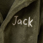 Personalised Spruce Pie Fleece Robe