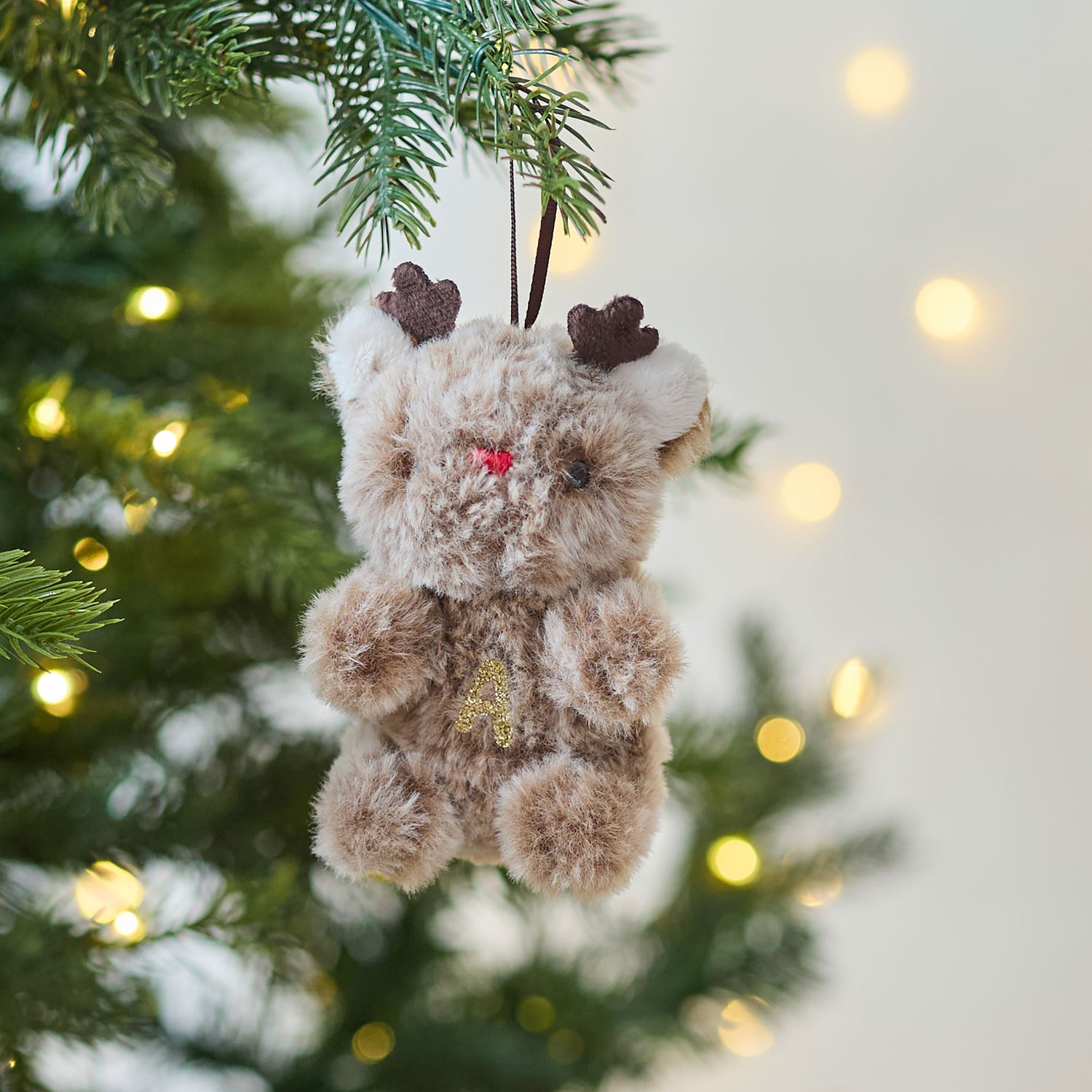 Personalised Mini Reindeer Bauble