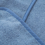 Personalized Wave Blue Small Hooded Towel