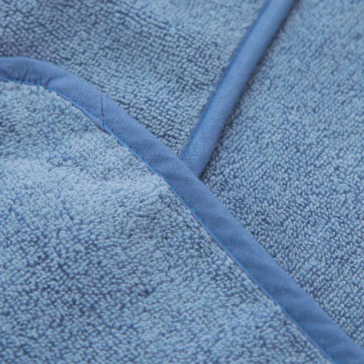 Personalized Wave Blue Small Hooded Towel