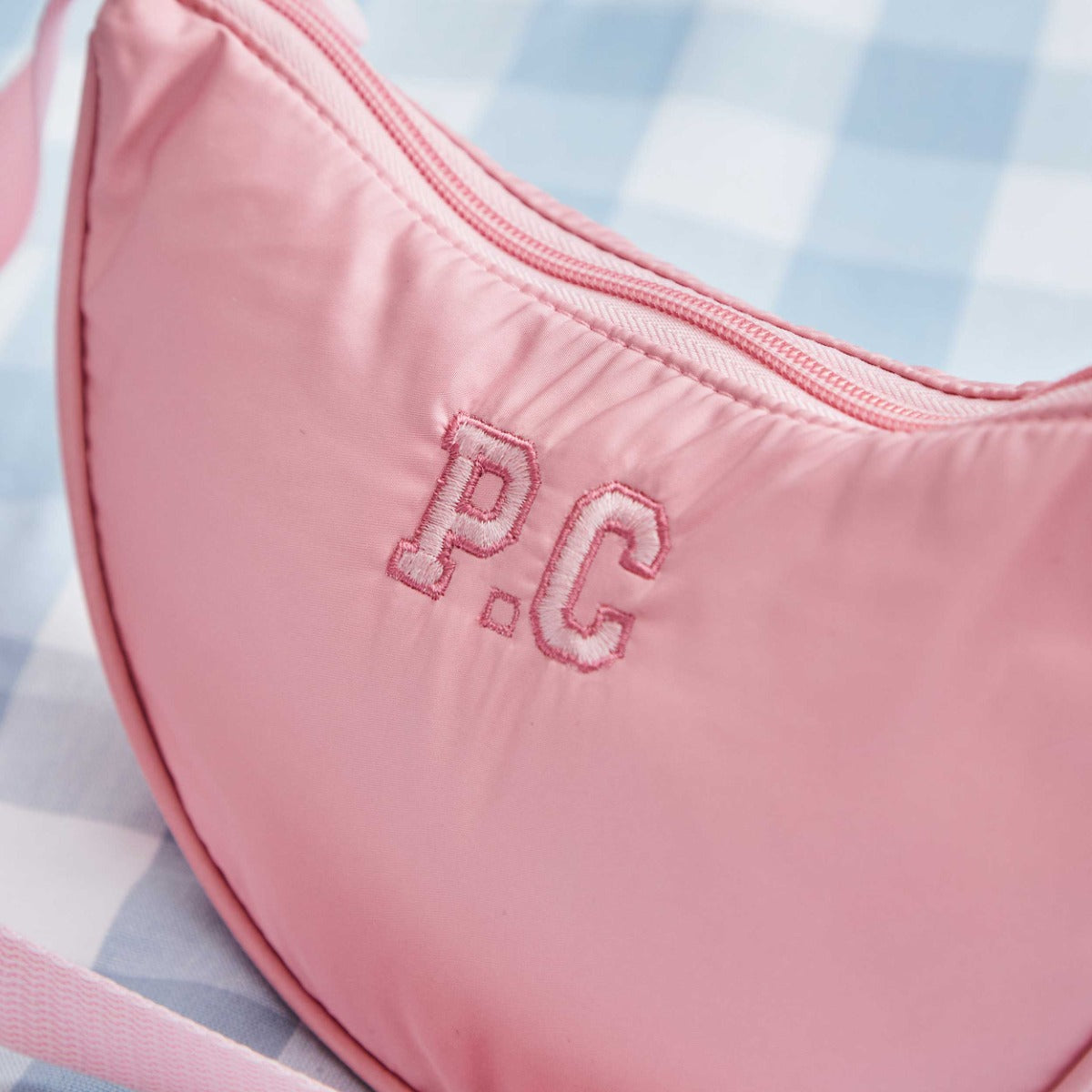 Personalised Pink Cross Body Bag