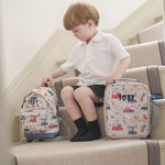 Personalised Transport Print Classic Mini Backpack
