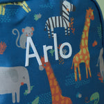 Personalised Navy Really Wild Compartment Lunchbag