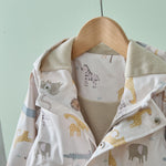 Personalised Neutral Safari Raincoat