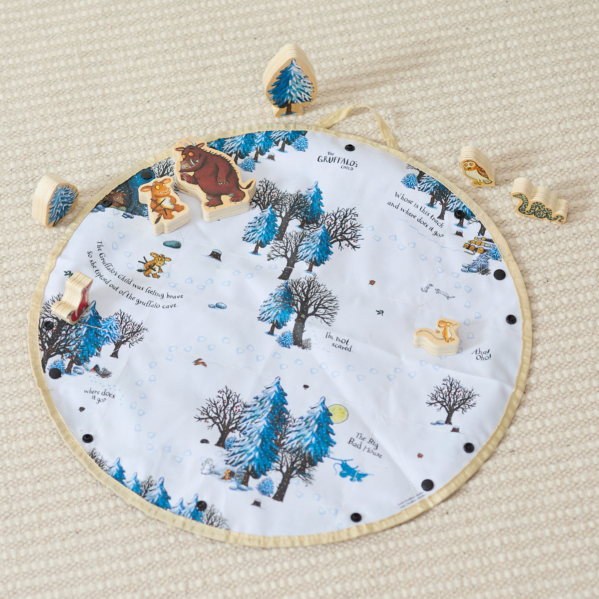 Mookie Personalised The Gruffalo Playmat