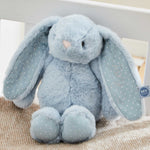 Personalised Blue Bunny Soft Toy - Embroidered